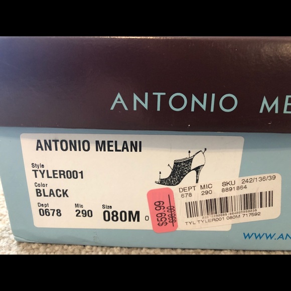 Antonio Melani Peep-toe Booties - Picture 3 of 6